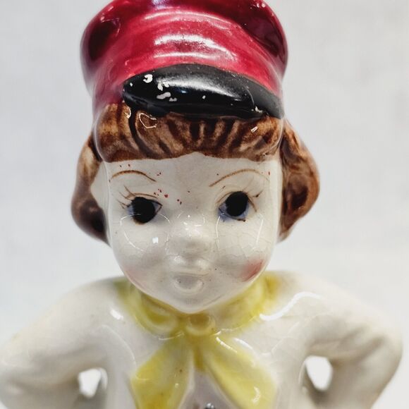 Vintage Relco Japan Dutch Boy & Girl Salt Pepper Shakers Sugar Creamer Set - Picture 11 of 13